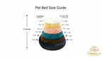 Premium Plush Round Pet Bed for Dogs & Cats – Soft, Warm, All-Season Comfort